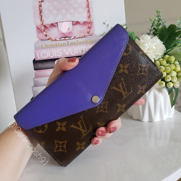 *SOLD* Authentic Pre-owned Louis Vuitton Marie Lou Monogram Epi Wallet - Picture 5 of 13